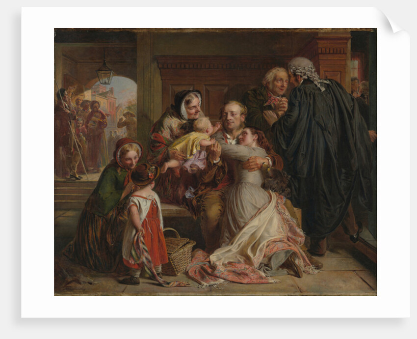 Not Guilty, 1859 by Abraham Solomon