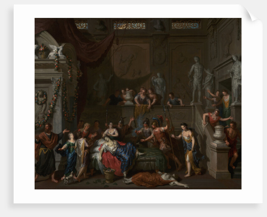 The Death of Cleopatra, c.1700-10 by Gerard Hoet