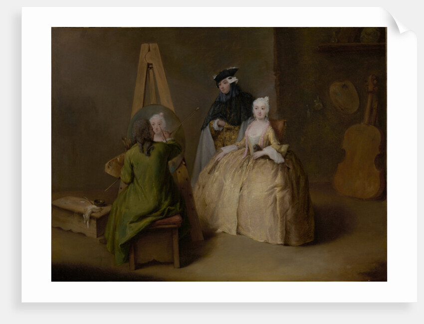 The Painter in His Studio, c.1741-4 by Pietro Longhi