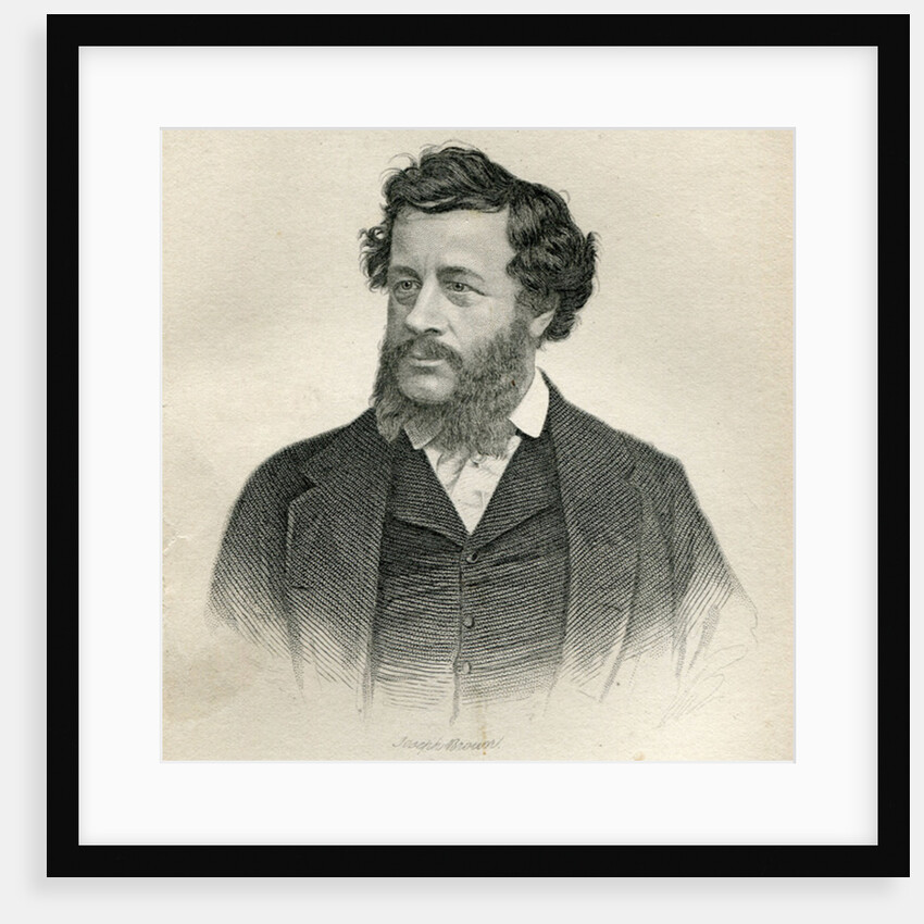 Charles Elme Francatelli, 1861 by Joseph Brown
