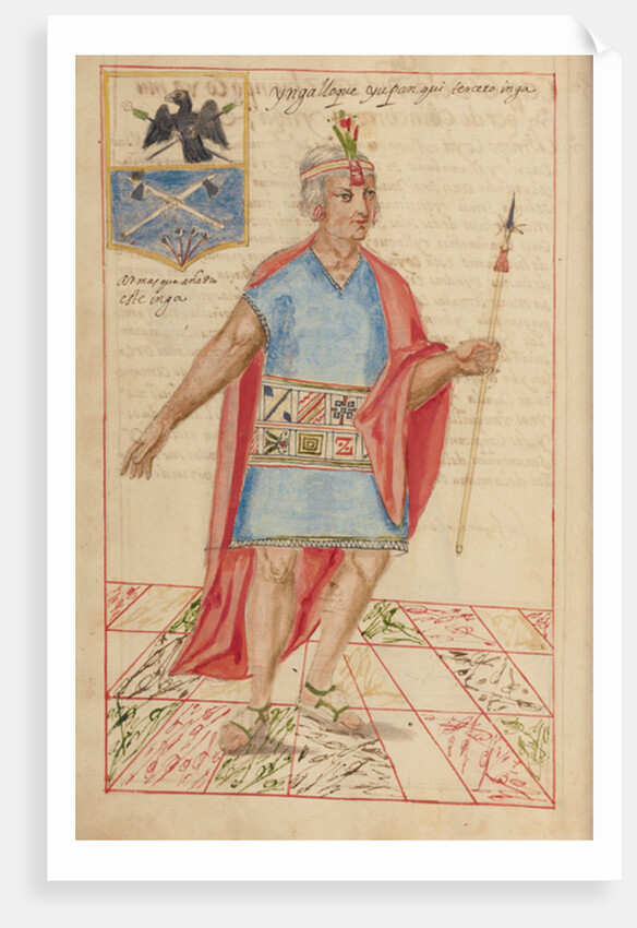 Lloque Yupanqui, 1616 by Spanish School