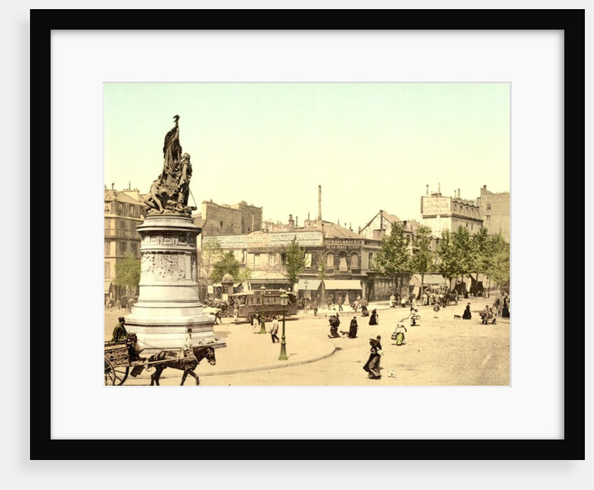 Place Clichy in Paris, 1890-1900 by Anonymous