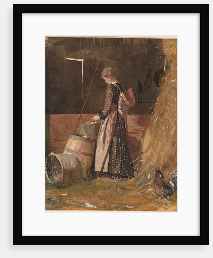 Fresh Eggs, 1874 by Winslow Homer