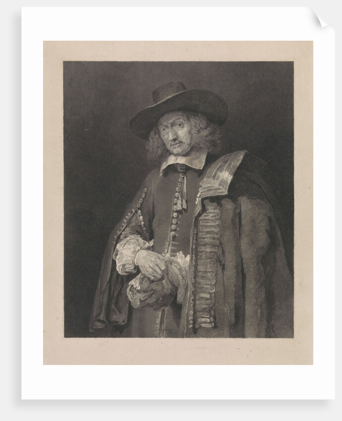 Jan Six by Rembrandt Harmensz. van Rijn