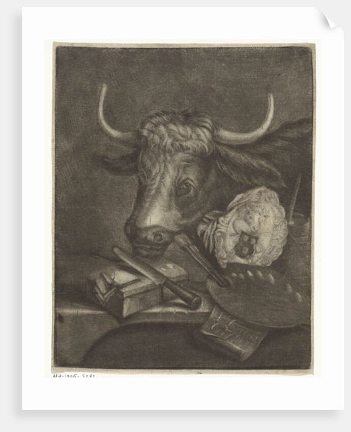 Attributes of the Guild of Saint Luke, 1735 by Jan de Groot