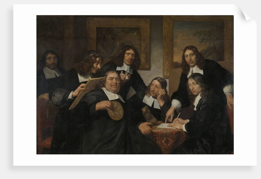 The Governors of the Guild of Saint Luke, Haarlem, 1675 by Jan de Bray