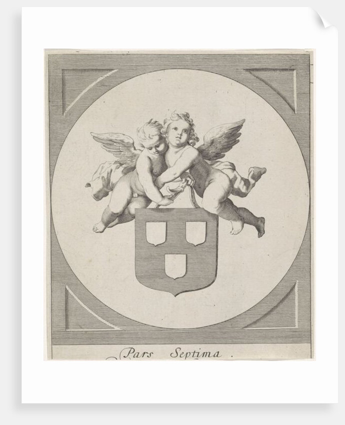 Coat of arms of the Guild of Saint Luke, 18th century by Anonymous