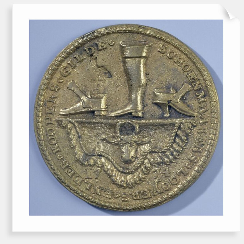 Shoemakers' Guild of the Hague attendance token, 1774 by Dutch School