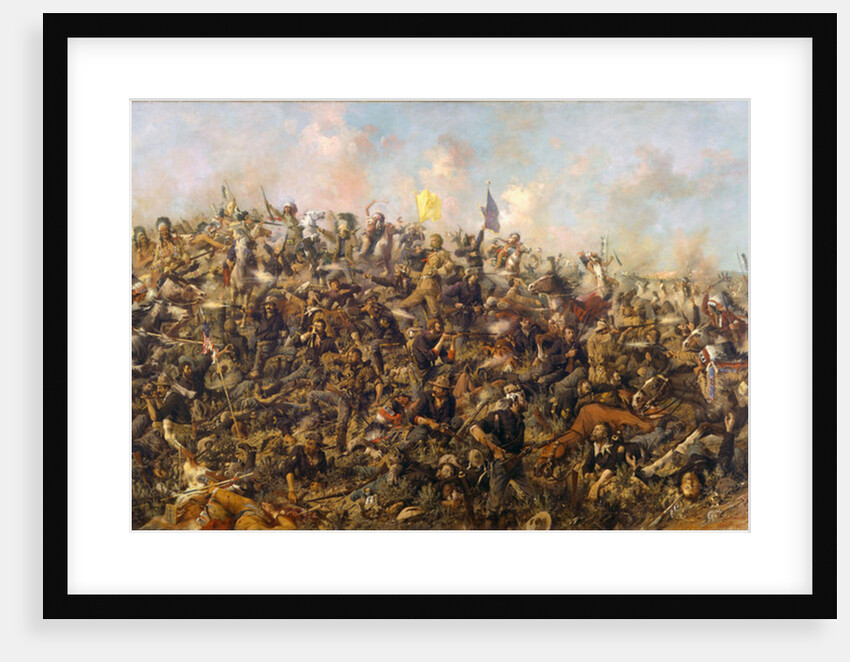 Custer's Last Stand by Edgar Samuel Paxson, 1899 by Edgar Samuel Paxson