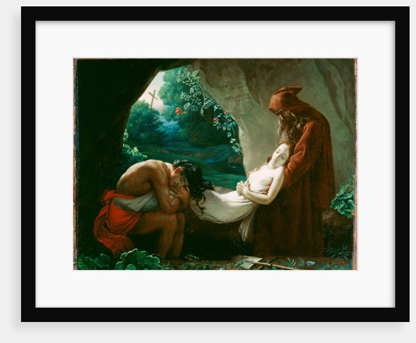 Burial of Atala, c.1808 by Anne Louis (after) Girodet de Roucy-Trioson