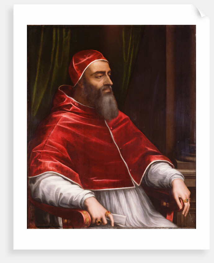 Pope Clement VII, c.1531 by Sebastiano del (c.1485-1547) Piombo