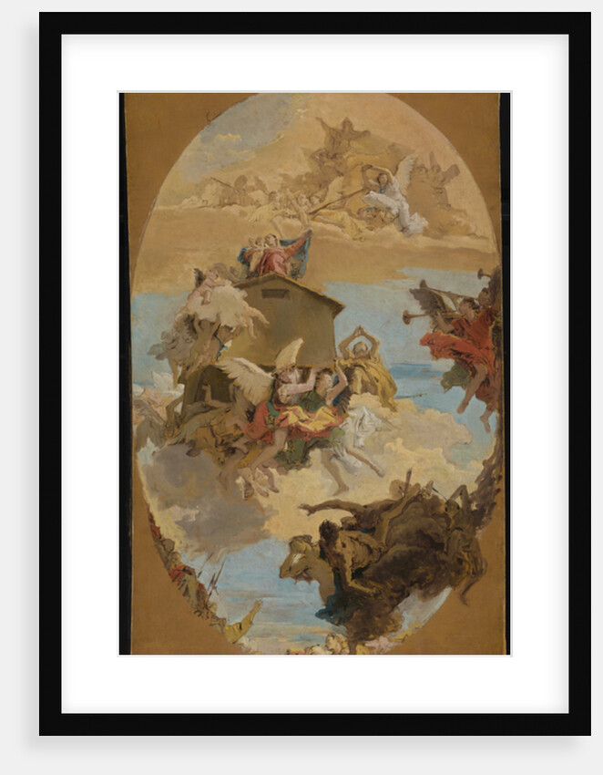 The Miracle of the Holy House of Loreto, 1743 by Giovanni Battista Tiepolo