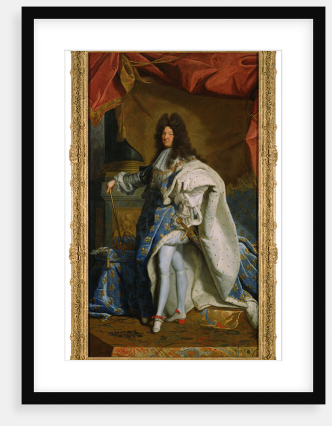 Portrait of Louis XIV, c.1701 by Hyacinthe Rigaud