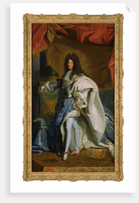 Portrait of Louis XIV, c.1701 by Hyacinthe Rigaud