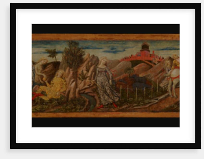 The Story of Oenone and Paris, 1460s by Francesco di Giorgio Martini