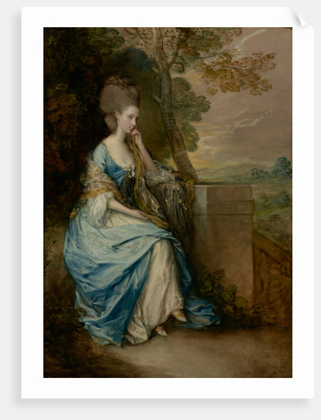 Portrait of Anne, Countess of Chesterfield, 1777-8 by Thomas Gainsborough