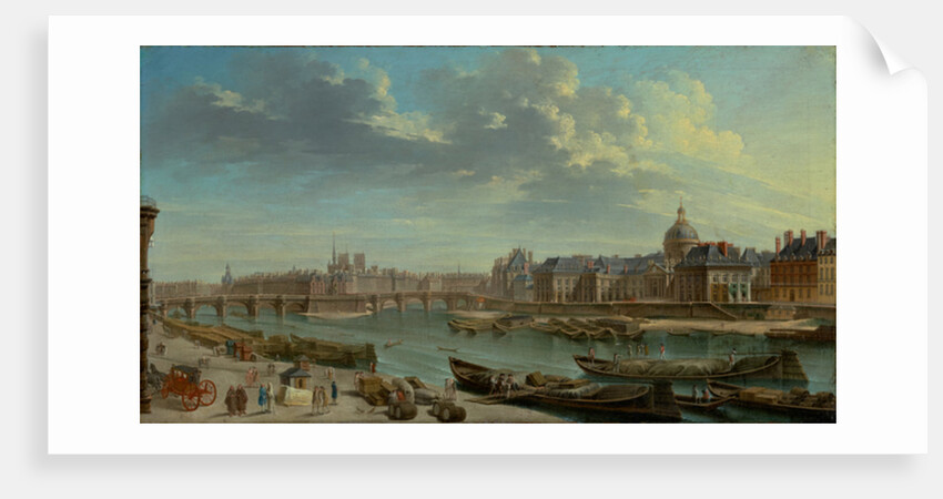 A View of Paris with the Ile de la Cité, 1763 by Jean-Baptiste Raguenet
