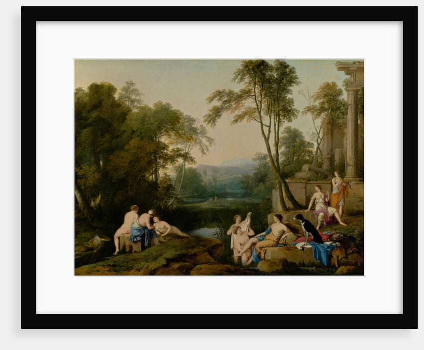Diana and Her Nymphs in a Landscape, 1644 by Laurent de La Hire or La Hyre