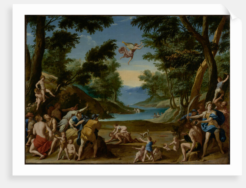 Cupid and Pan, c.1600 by Federico Zuccaro