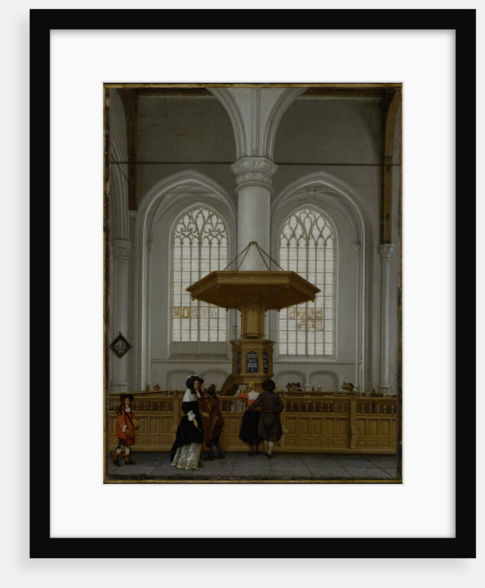 Interior of the Laurenskerk at Rotterdam, 1662 by Anthonie de Lorme