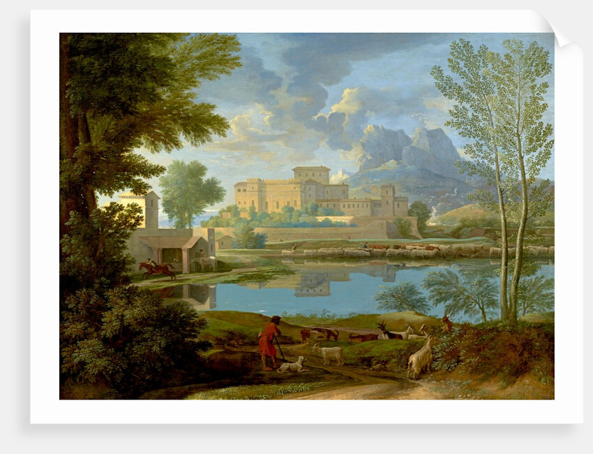 Landscape with a Calm, 1650-1 by Nicolas Poussin
