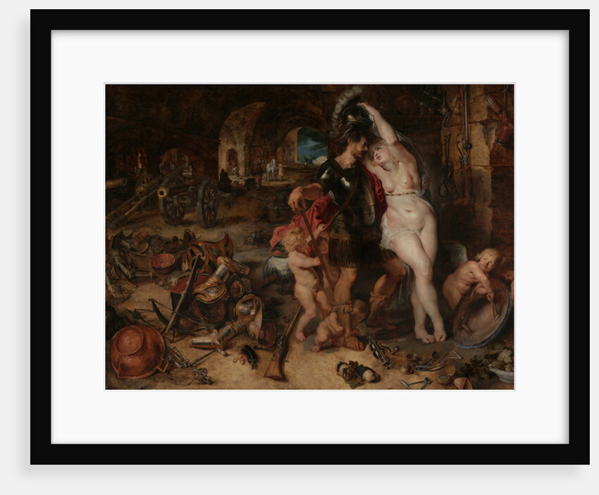 The Return from War: Mars Disarmed by Venus, c.1610-2 by Jan & Rubens P.P. Brueghel