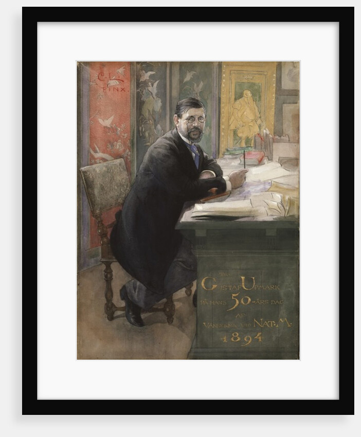 Gustaf Upmark, 1894 by Carl Larsson