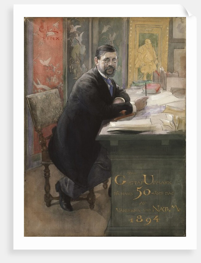 Gustaf Upmark, 1894 by Carl Larsson
