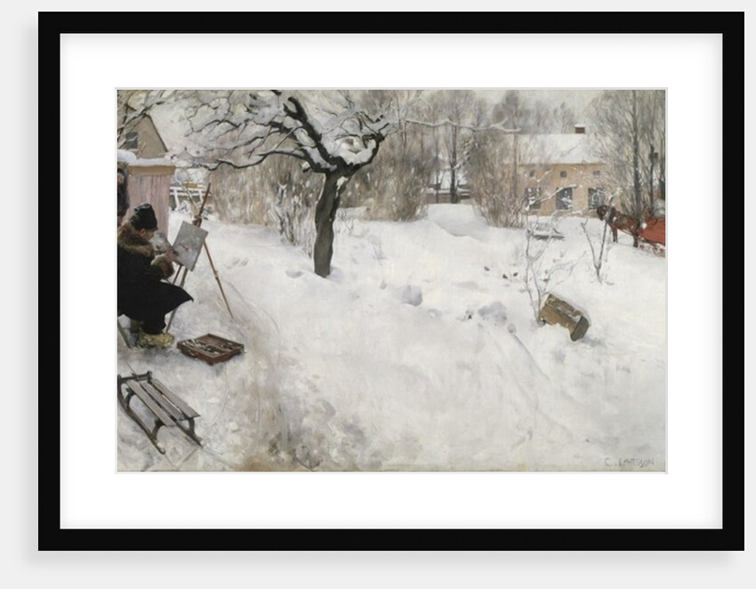 Open-Air Painter by Carl Larsson