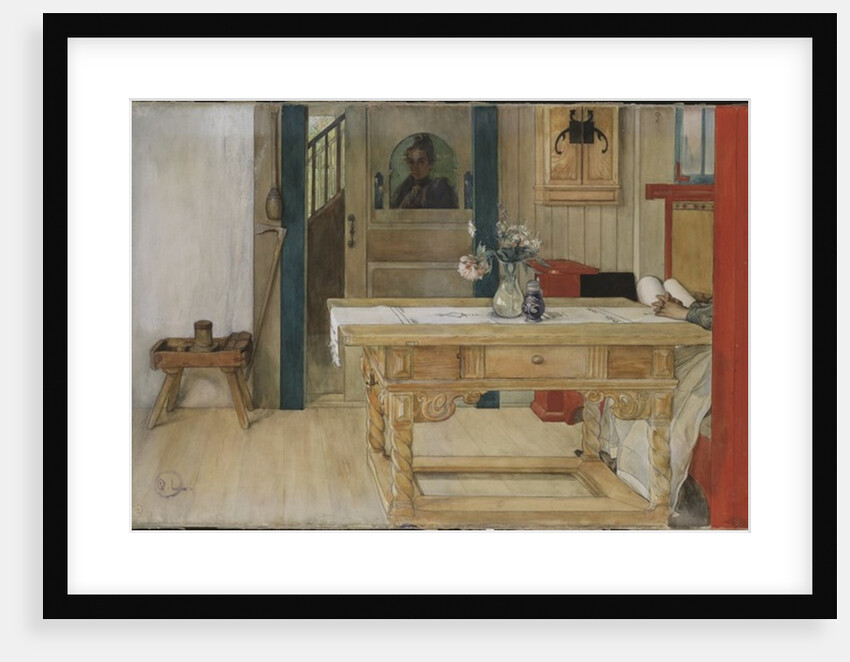 Sunday Rest by Carl Larsson