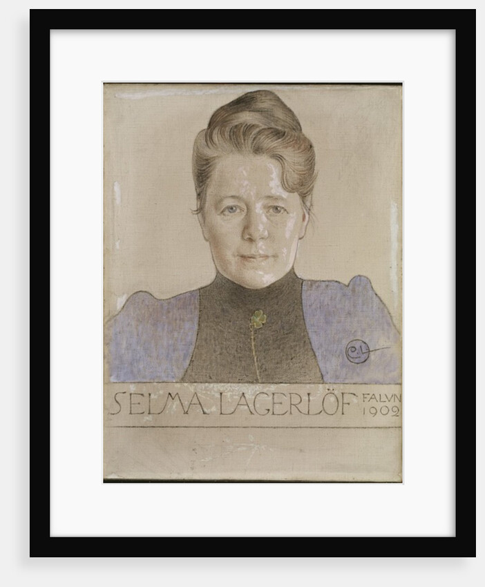 Selma Lagerlof, 1902 by Carl Larsson