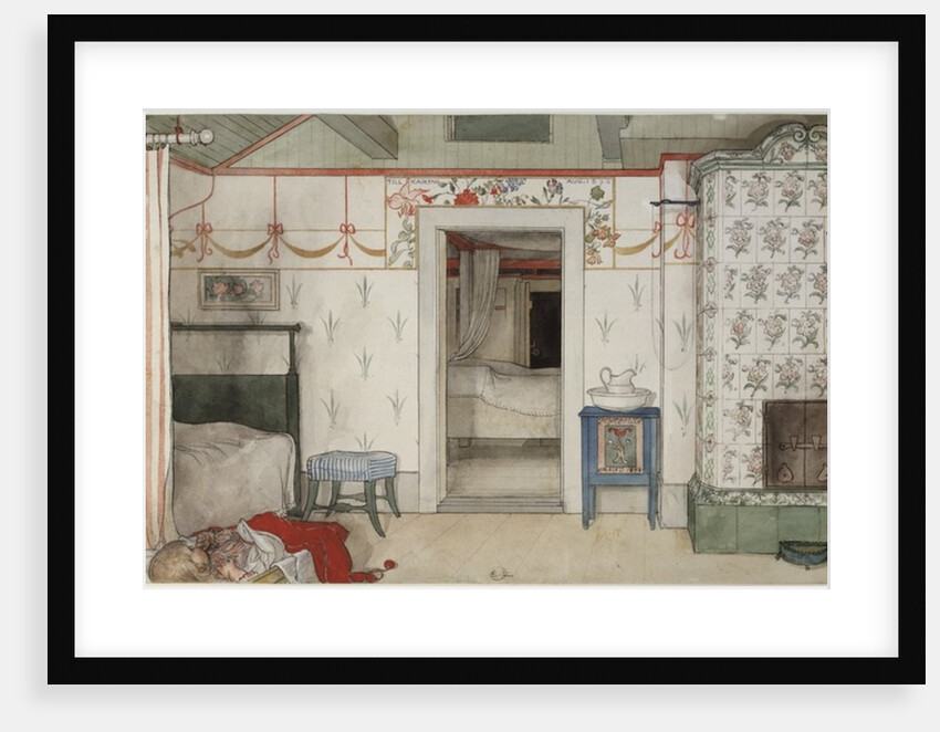 Brita's Forty Winks by Carl Larsson