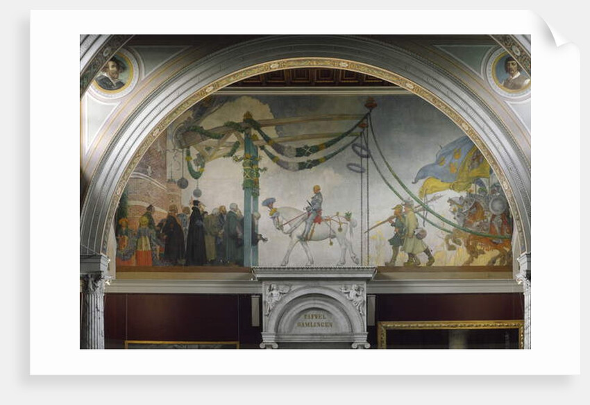 The Entry of King Gustav Vasa of Sweden into Stockholm in 1523, 1908 by Carl Larsson