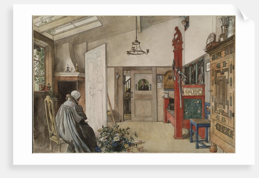 The Studio by Carl Larsson