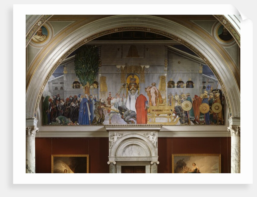 Midwinter's Sacrifice, 1915 by Carl Larsson