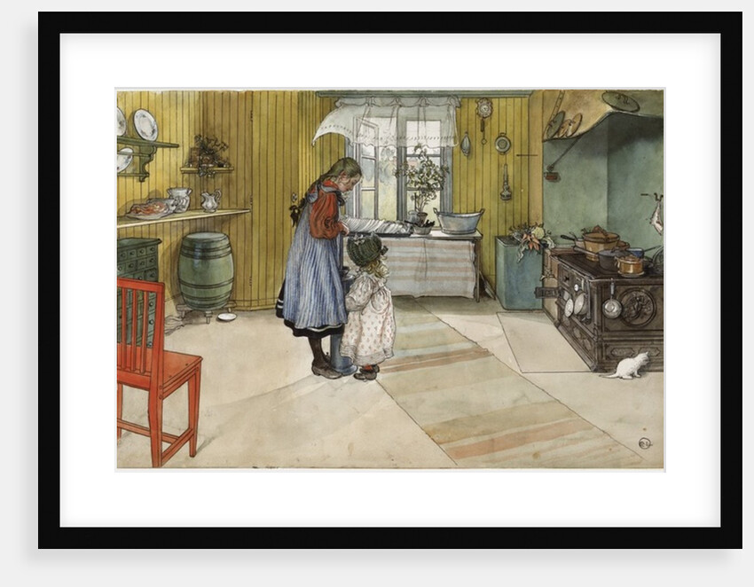 The Kitchen by Carl Larsson