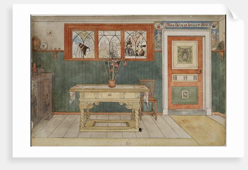 The Dining Room by Carl Larsson