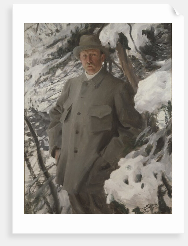 The painter Bruno Liljefors by Anders Leonard Zorn