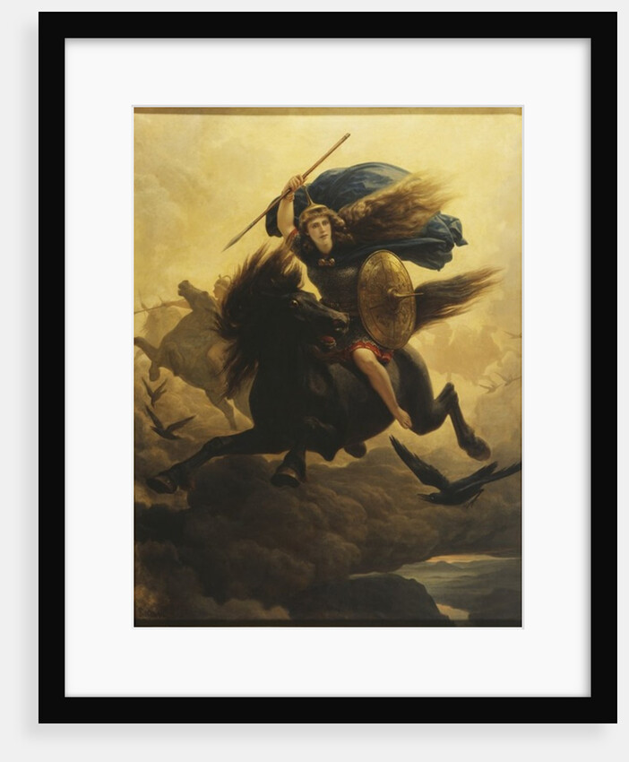 Valkyrie, 1865 by Peter Nicolai Arbo
