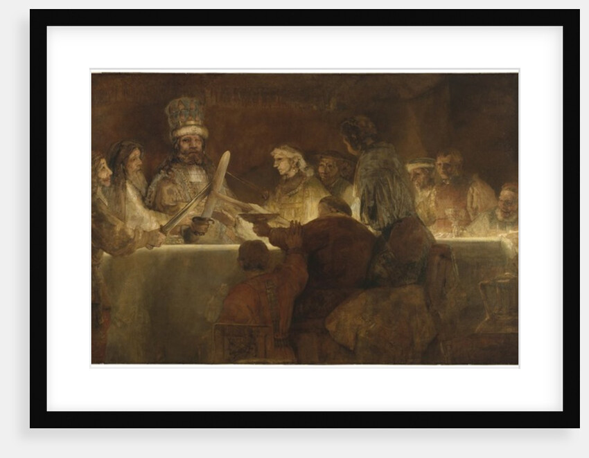 The Conspiracy of the Batavians under Claudius Civilis, c.1666 by Rembrandt Harmensz. van Rijn