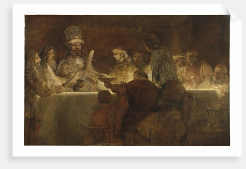 The Conspiracy of the Batavians under Claudius Civilis, c.1666 by Rembrandt Harmensz. van Rijn