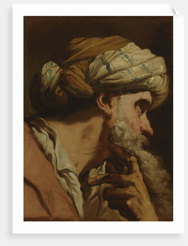 Study of an Oriental Head, c.1766-75 by Gaetano Gandolfi