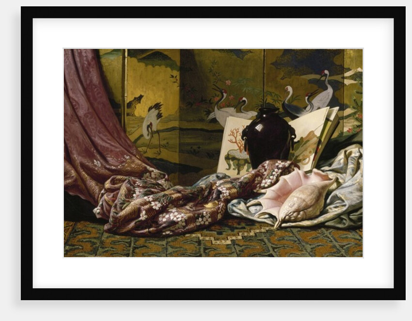 Japanese Still Life, 1879 by Elihu Vedder