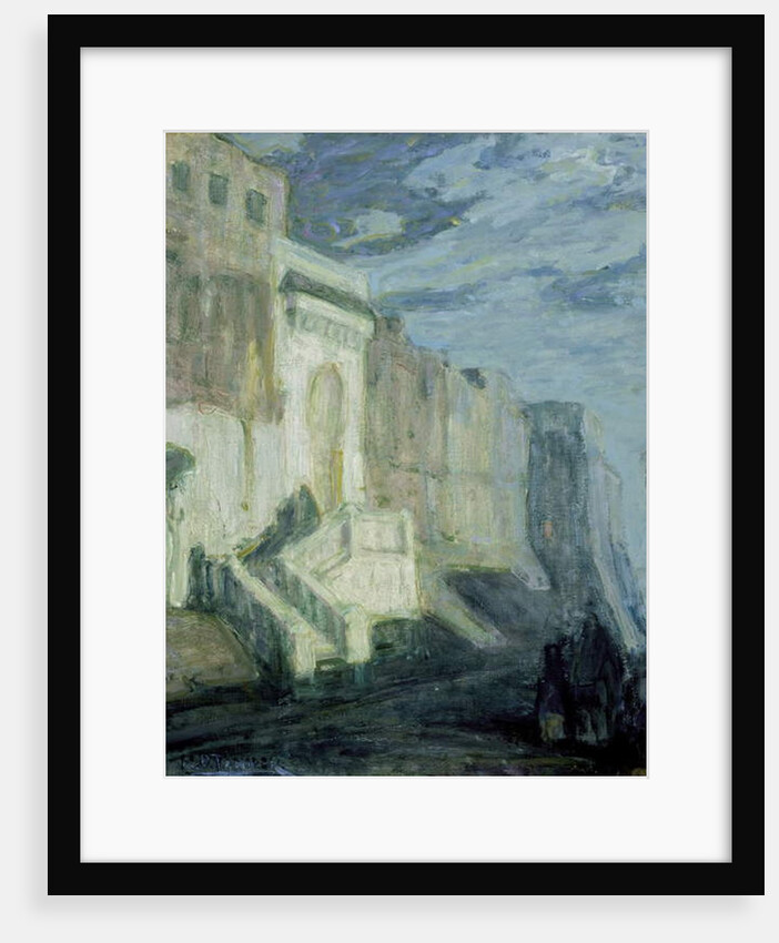 Moonlight: Walls of Tangiers, c.1913-14 by Henry Ossawa Tanner