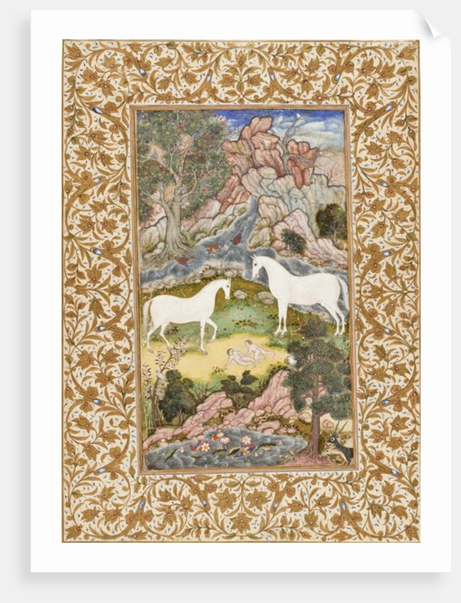 Birth of the Celestial Twins, c.1585-90 by Mughal School