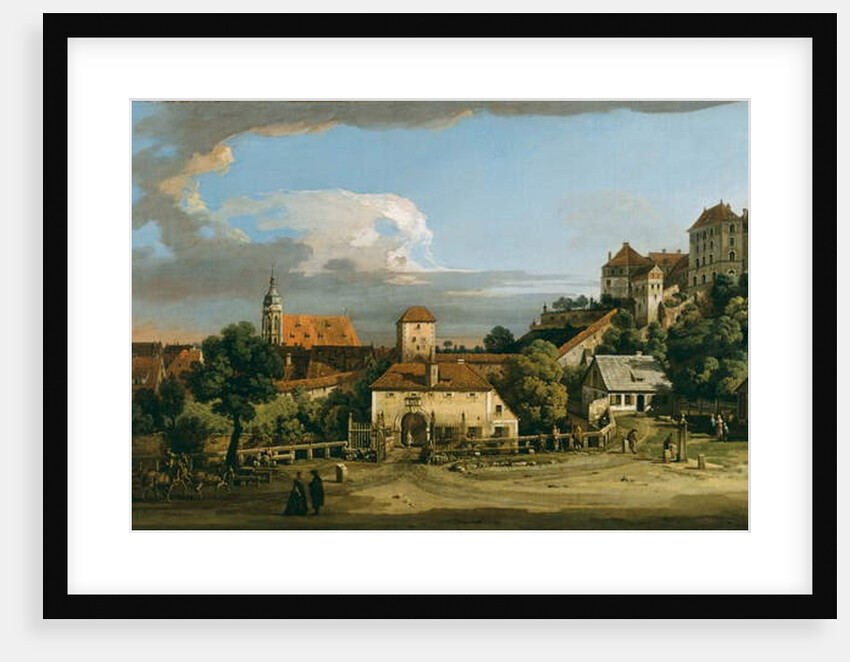 Pirna: The Obertor from the South, c.1760 by Bernardo Bellotto