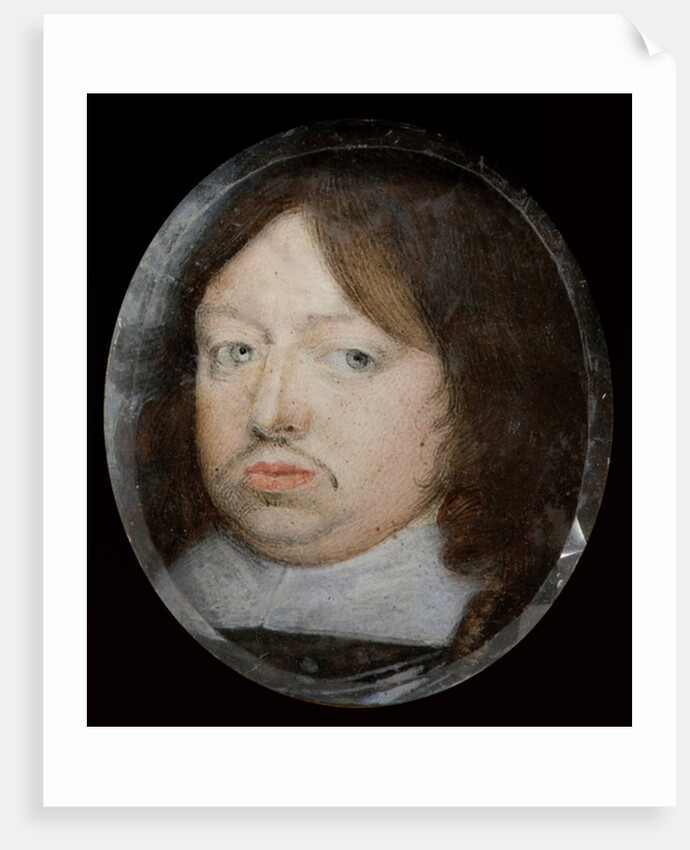Miniature of Charles X, King of Sweden, c.1650 by Alexander Cooper