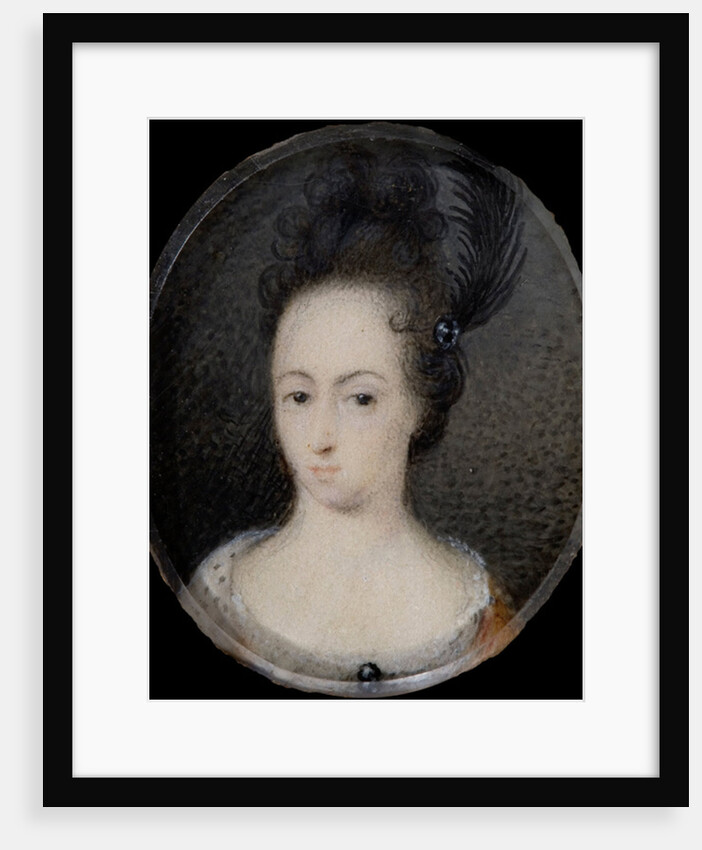 Miniature of Hedvig Sofia, Princess of Sweden, c.1700 by David von Krafft