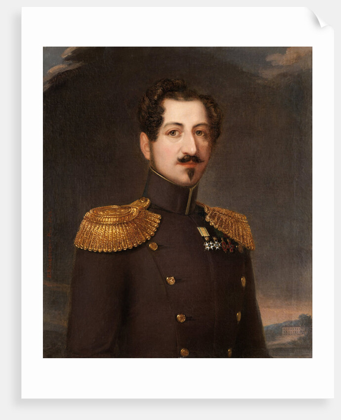 Oscar I, King of Sweden and Norway, 1844 by Erik Wahlberg