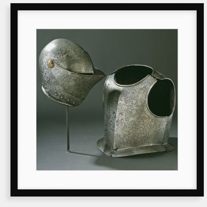 Helmet and armour, c.1620 by Unknown Artist